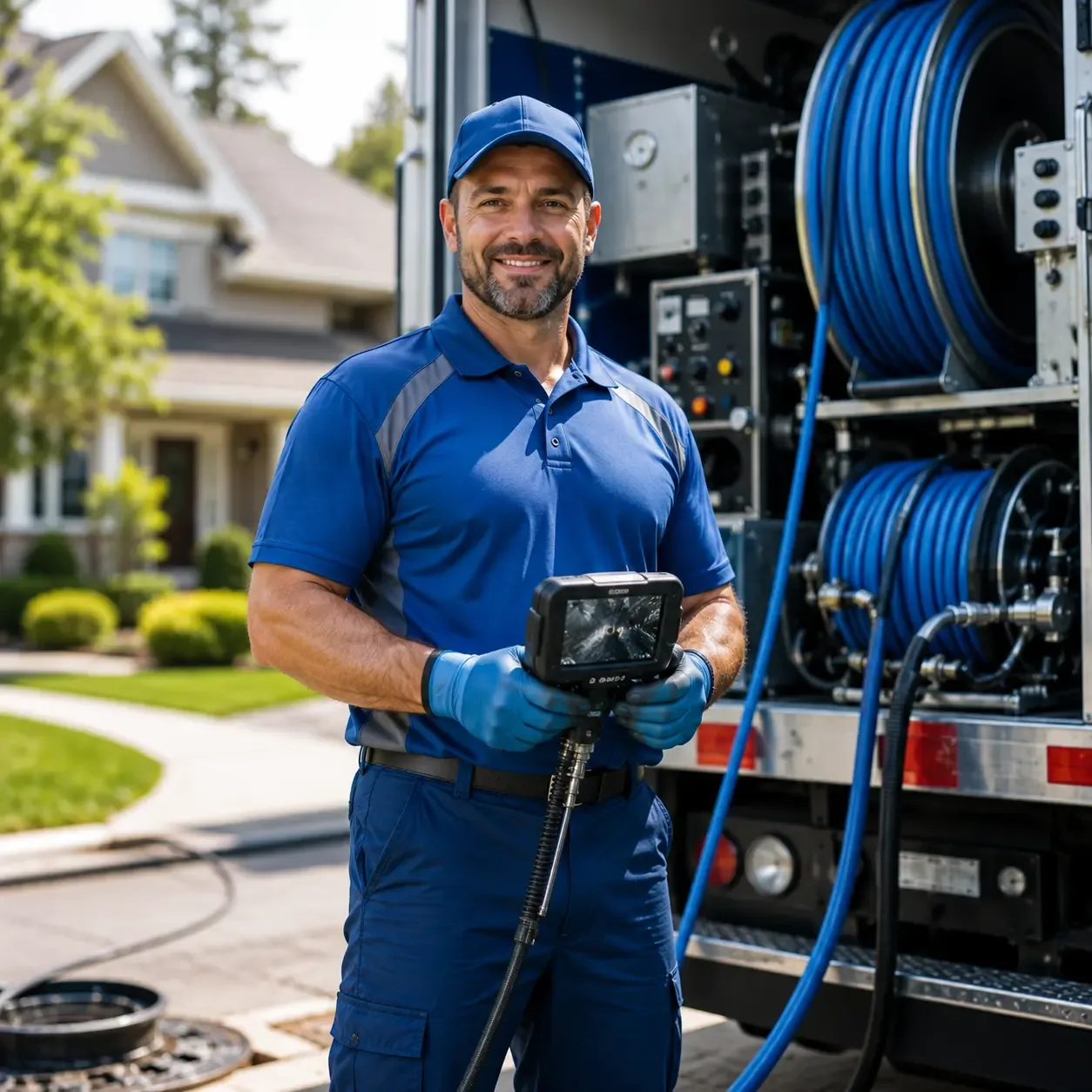 Local outdoor drain cleaning specialists in Pullman, MI
